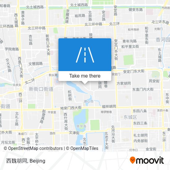 西魏胡同 map