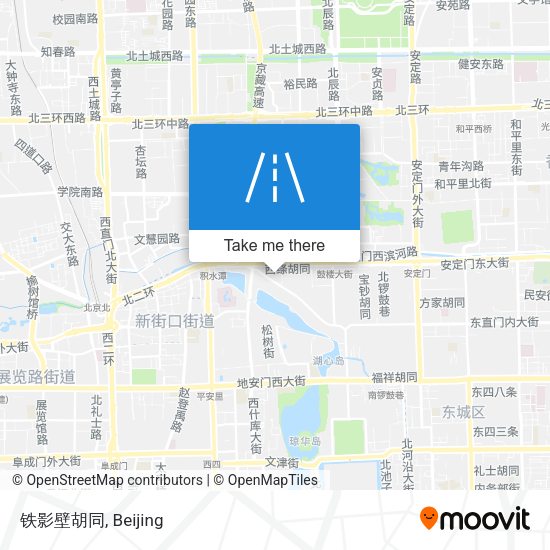铁影壁胡同 map