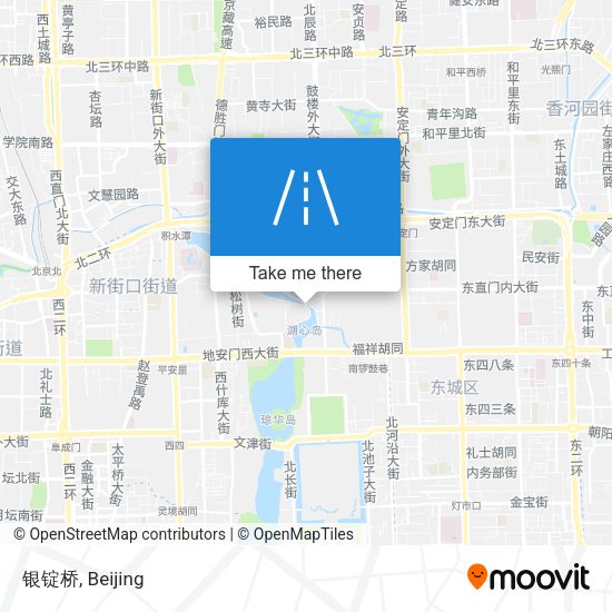 银锭桥 map