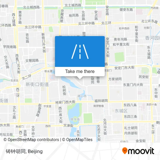 铸钟胡同 map