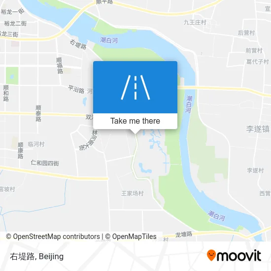 右堤路 map