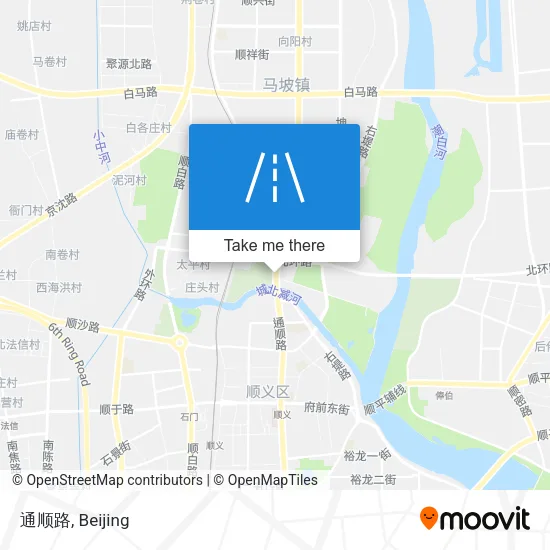 通顺路 map