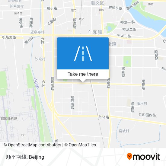 顺平南线 map