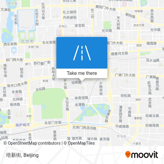 培新街 map