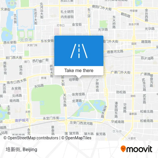 培新街 map