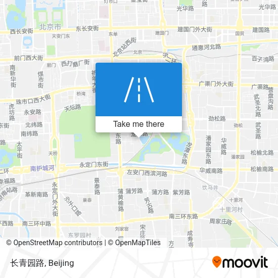 长青园路 map