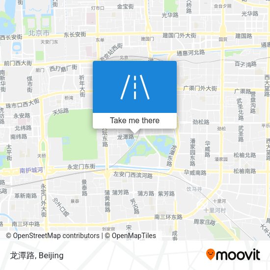 龙潭路 map