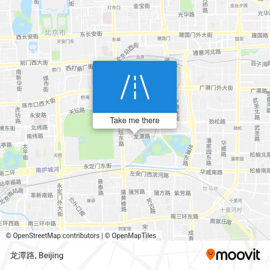 龙潭路 map