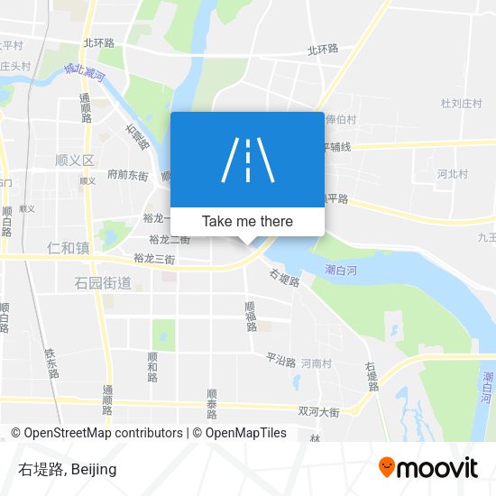 右堤路 map