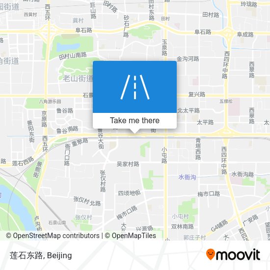 莲石东路 map