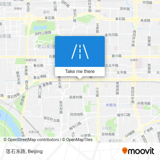 莲石东路 map