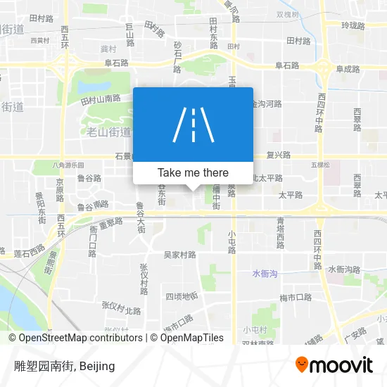 雕塑园南街 map