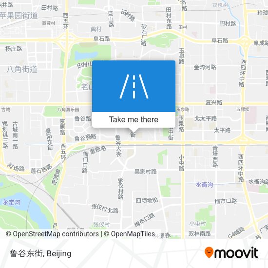 鲁谷东街 map