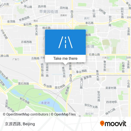 京原西路 map