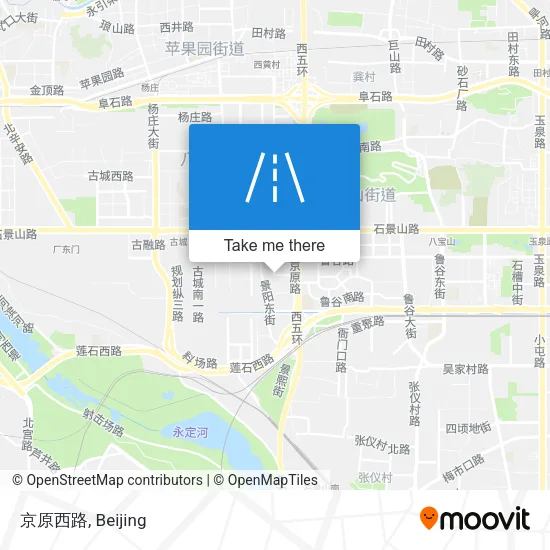 京原西路 map