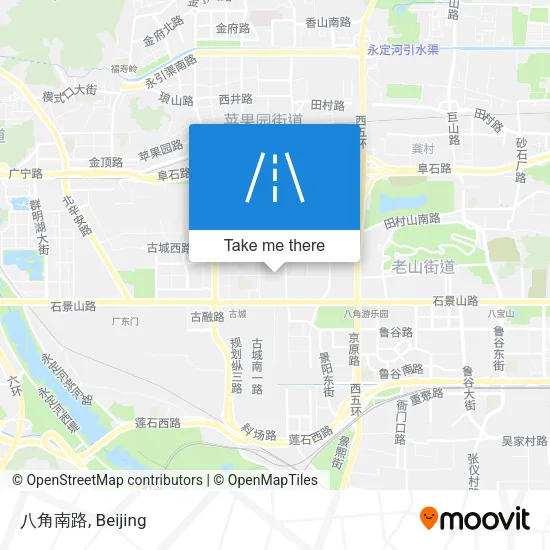 八角南路 map