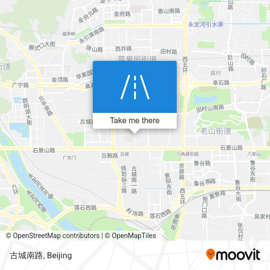 古城南路 map