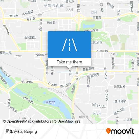 景阳东街 map