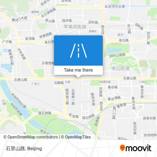 石景山路 map