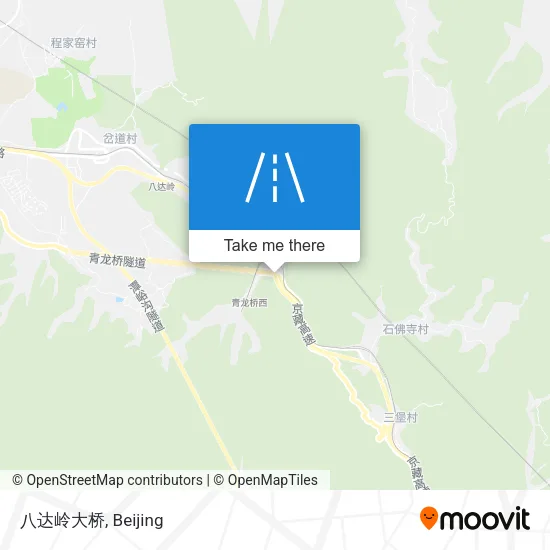 八达岭大桥 map