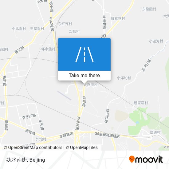 妫水南街 map