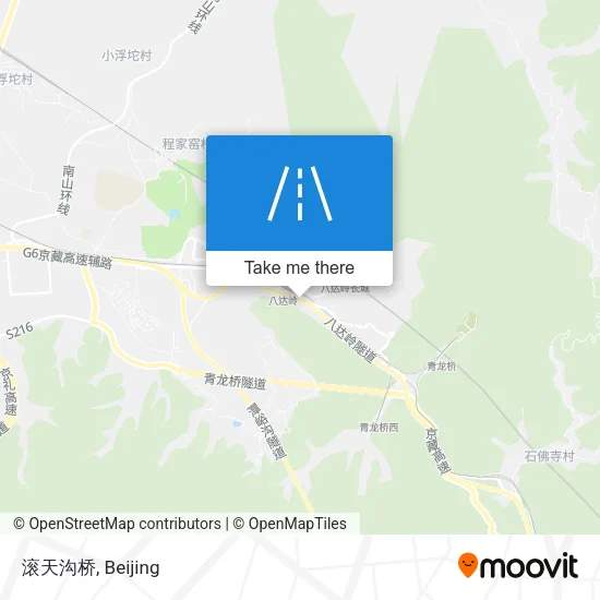 滚天沟桥 map