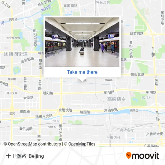 十里堡路 map