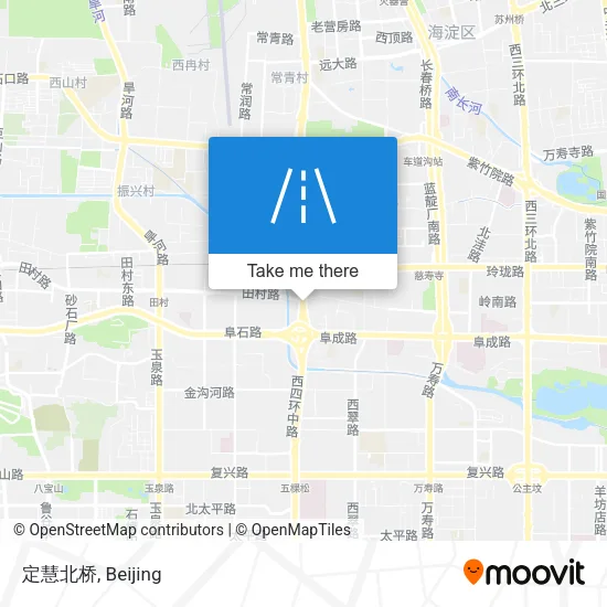 定慧北桥 map