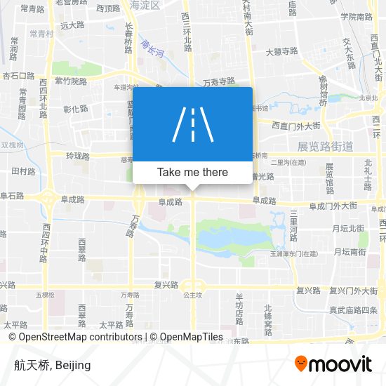 航天桥 map