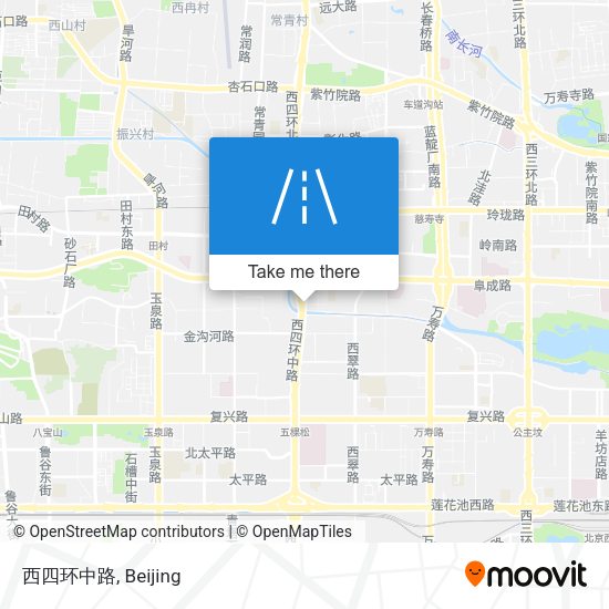 西四环中路 map