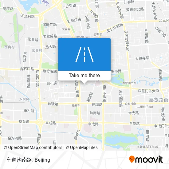 车道沟南路 map