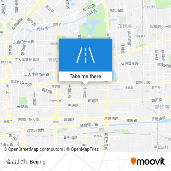 金台北街 map