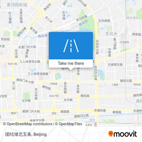 团结湖北五条 map