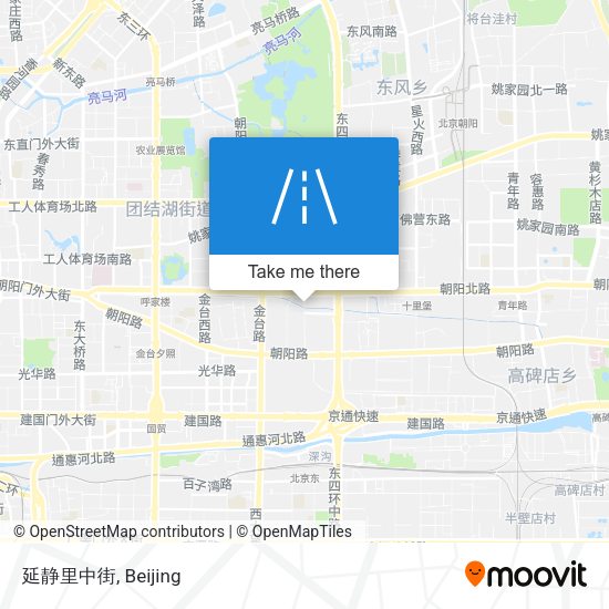 延静里中街 map