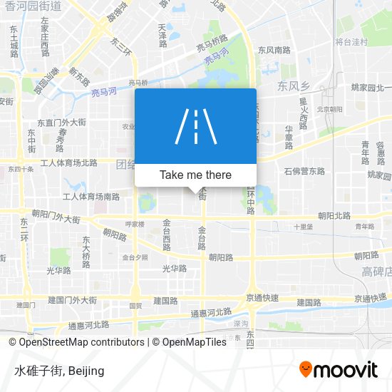 水碓子街 map
