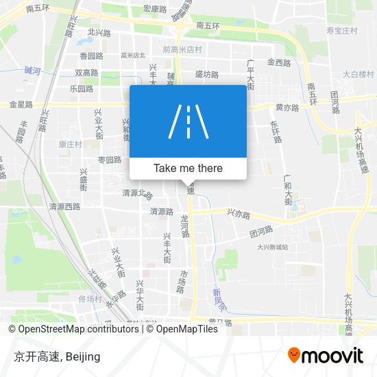 京开高速 map