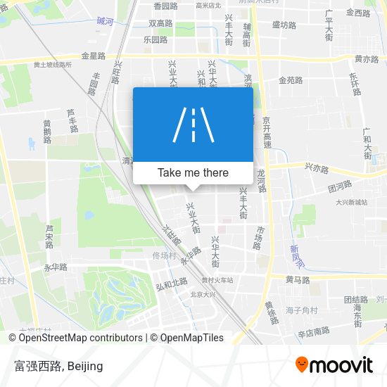 富强西路 map