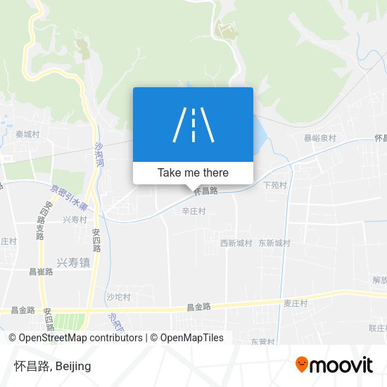 怀昌路 map