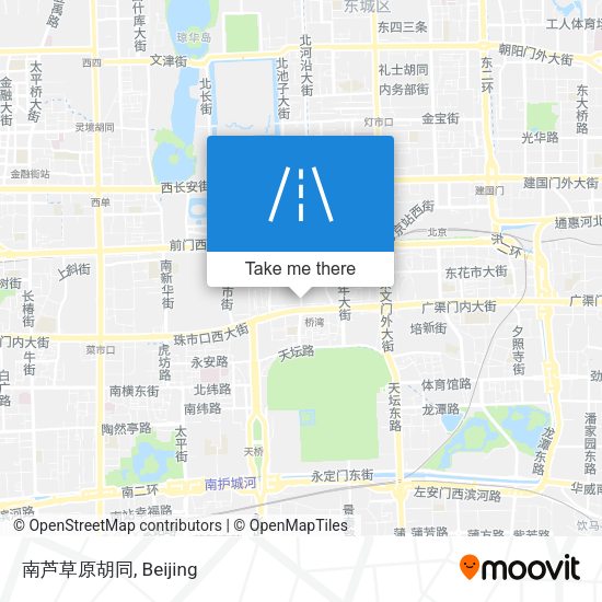 南芦草原胡同 map