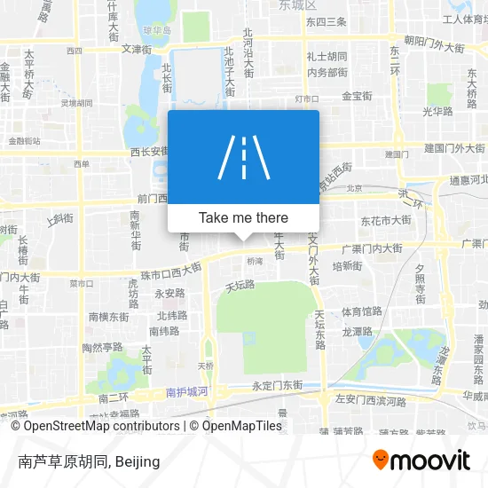 南芦草原胡同 map
