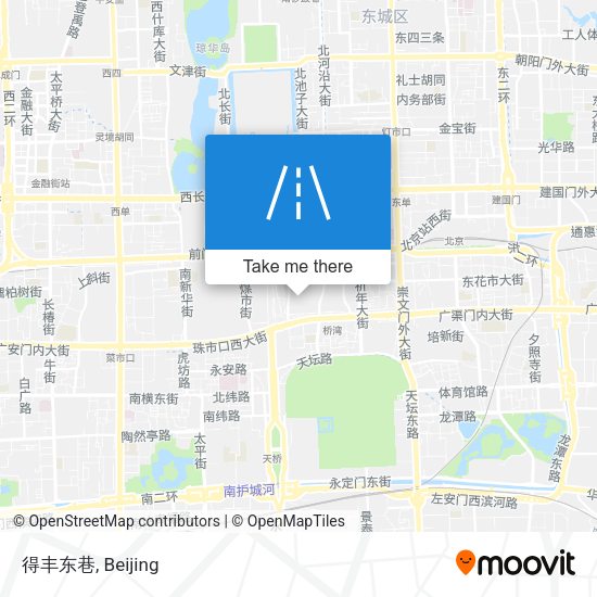 得丰东巷 map