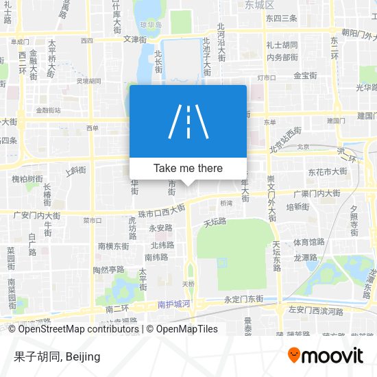 果子胡同 map