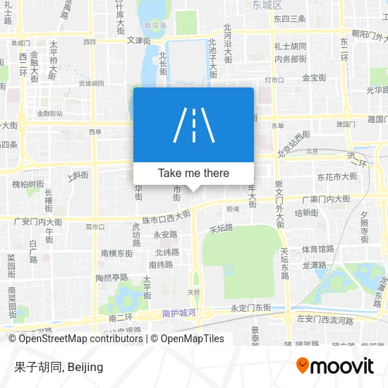 果子胡同 map