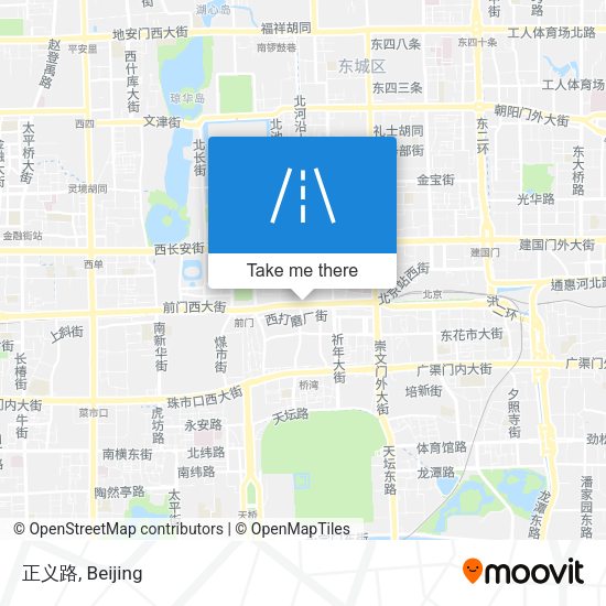 正义路 map