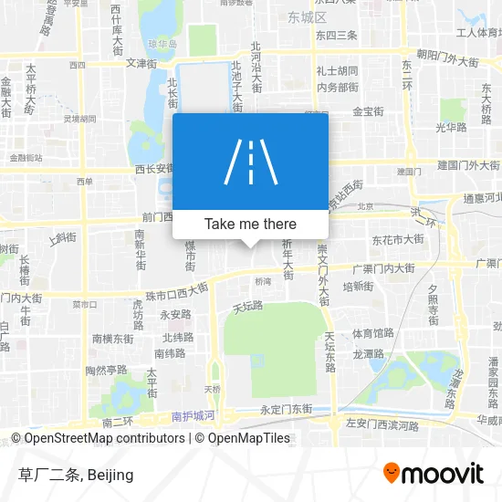 草厂二条 map