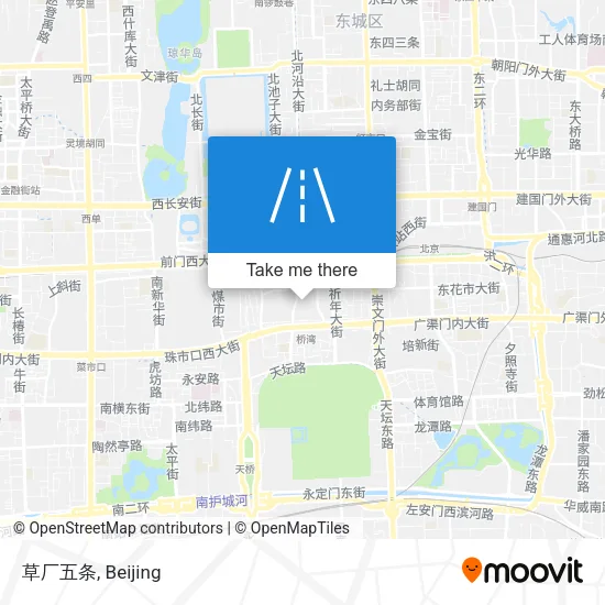 草厂五条 map