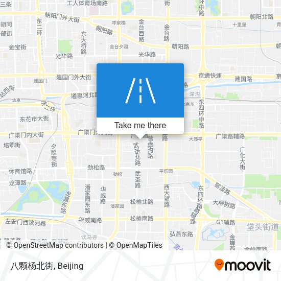 八颗杨北街 map
