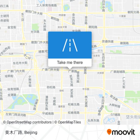 黄木厂路 map
