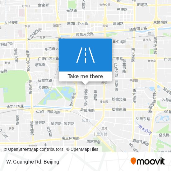 W. Guanghe Rd map