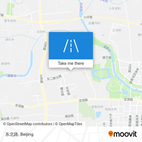 东北路 map